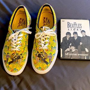 Vans Beatle Yellow Submarine shoes & Tee with DVD
